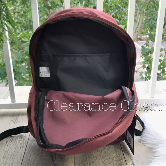 NIKE HERITAGE BACKPACK-LABEL Dark Red - Picture 6 of 7